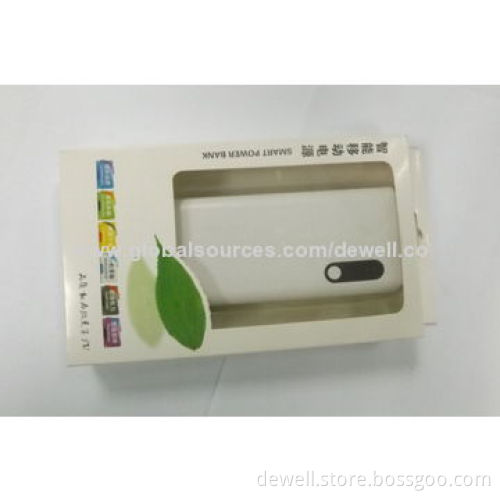 Dual USB port power bank, 6,000mAh with high quality